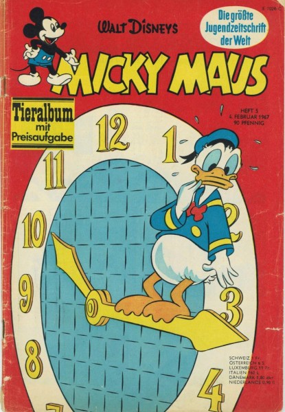 Micky Maus 1967/ 5 (Z2), Ehapa