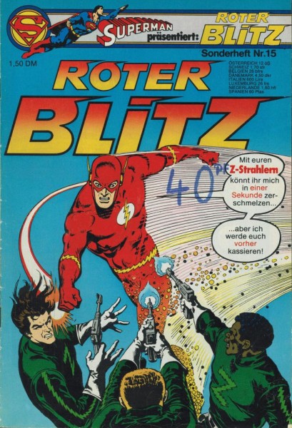 Roter Blitz 15 (Z1, Sm, Sz), Ehapa