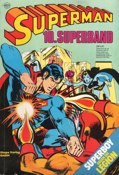 Superman Superband 10 (Z1-, 1. Auflage), Ehapa