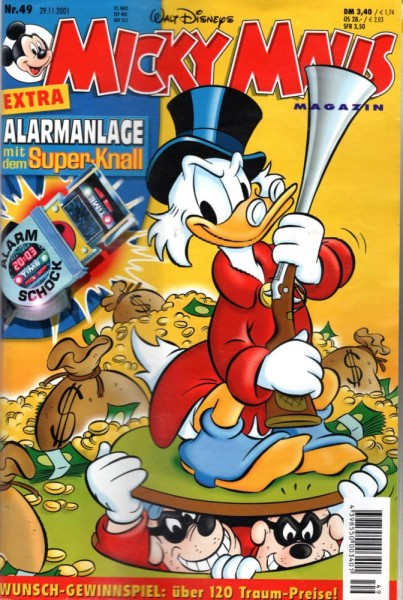 Micky Maus 2001/ 49 (Z1), Ehapa