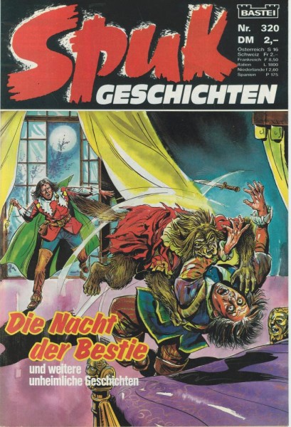 Spuk Geschichten 320 (Z0), Bastei