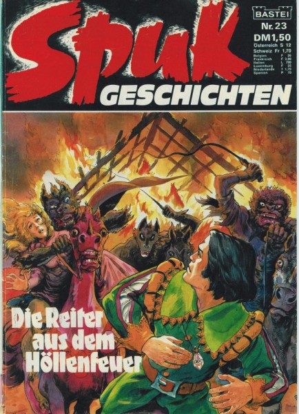 Spuk Geschichten 23 (Z1-2), Bastei