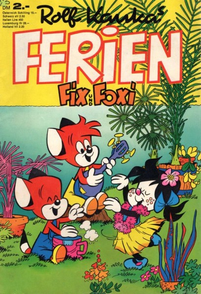 Fix und Foxi Ferien 1973 (Z1-), Gevacur