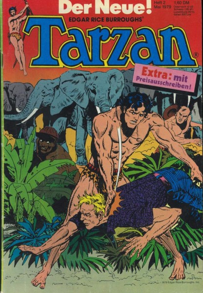 Tarzan, Der Neue 1979/ 2 (Z1-2), Ehapa