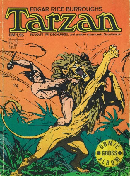 Tarzan Comic-Gross-Album 11 (Z2), Ehapa
