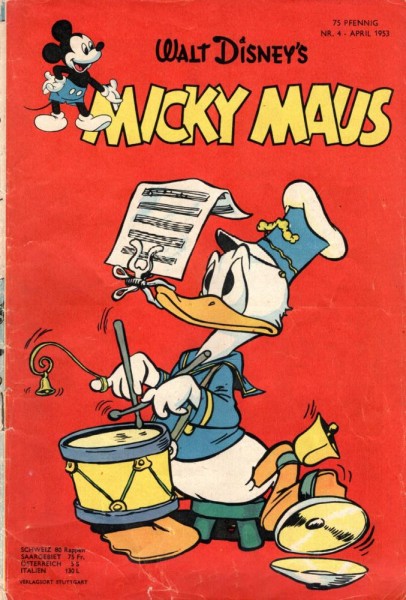Micky Maus 1953/ 4 (Z2), Ehapa