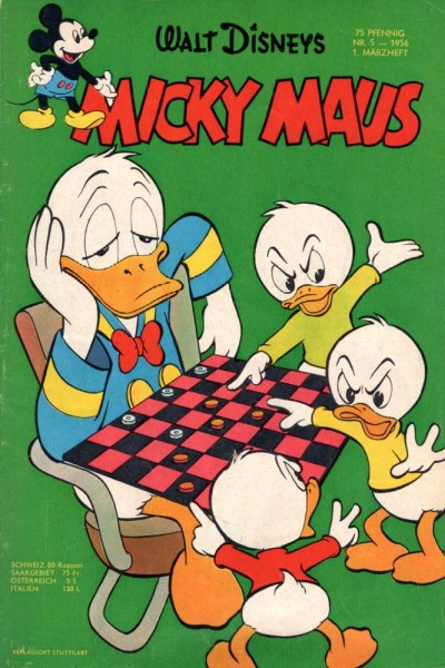 Micky Maus 1956/ 5 (Z1-2), Ehapa