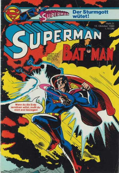 Superman 1980/ 21 (Z1), Ehapa