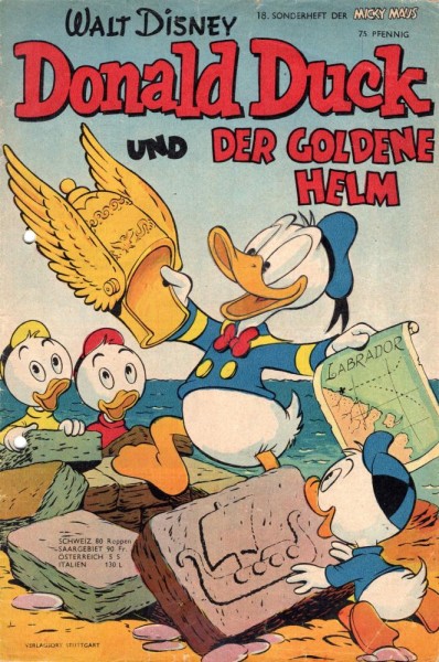 Micky Maus Sonderheft 18 (Z2, gel.), Ehapa