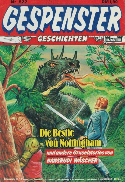 Gespenster Geschichten 522 (Z1-, Sz), Bastei