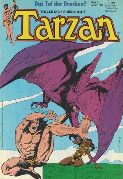 Tarzan, Der Neue 1981/ 4 (Z1), Ehapa