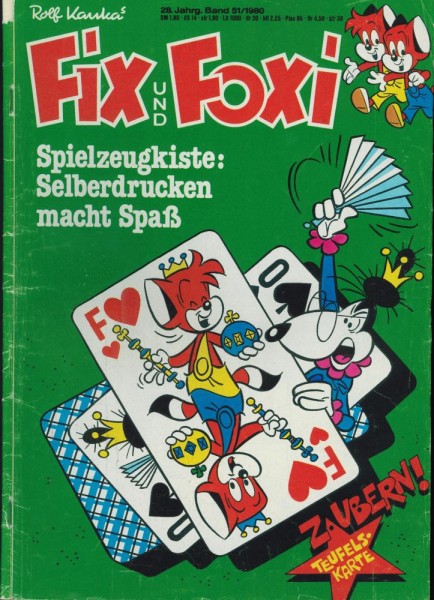 Fix und Foxi 28. Jg. 51 (Z3), Pabel