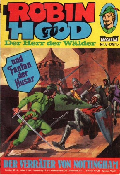 Robin Hood 8 (Z1-2, Sz), Bastei