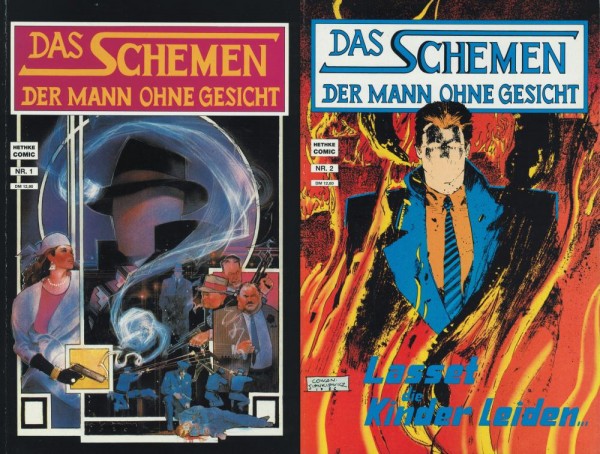 Das Schemen - Der Mann ohne Gesicht 1+2 (Z1-), Hethke