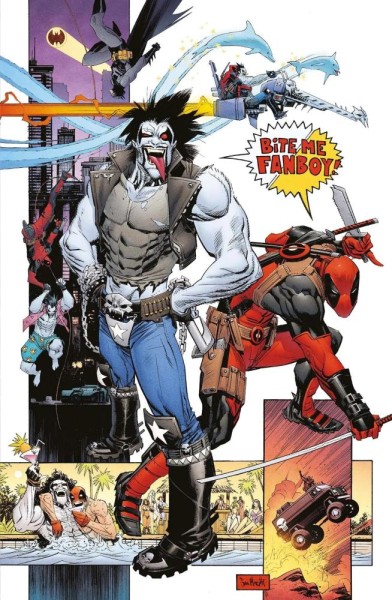 Batman/Deadpool Variant-Cover 6, Panini