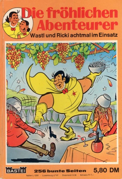 Die fröhlichen Abenteurer - Wastl 7 (Z1-2/2), Bastei