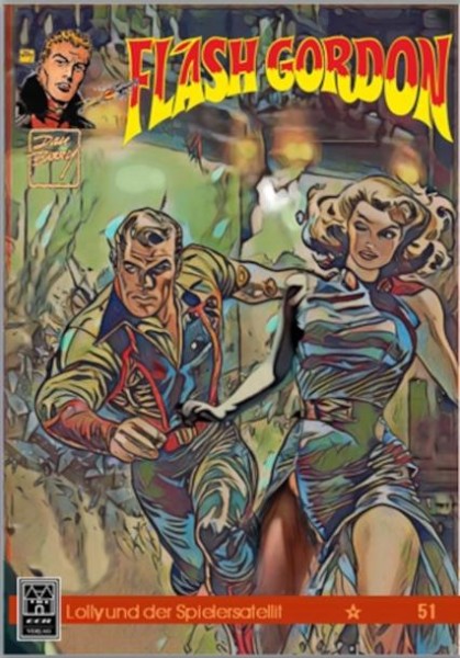 Flash Gordon - 51. Abenteuer Variant-Cover, ECR-Verlag