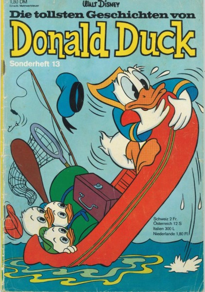 Die tollsten Geschichten von Donald Duck Sonderheft 13 (Z2), Ehapa