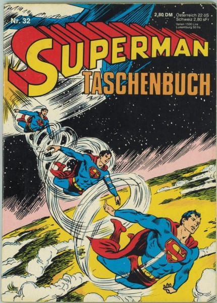 Superman Taschenbuch 32 (Z1, Sz), Ehapa