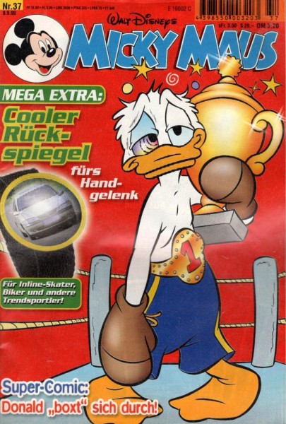 Micky Maus 1999/ 37 (Z1), Ehapa