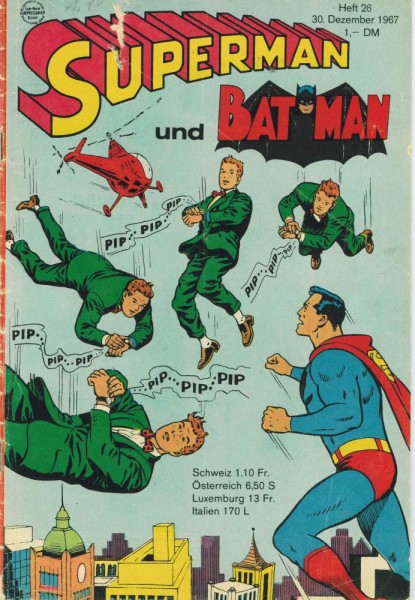 Superman 1967/ 26 (Z2-), Ehapa