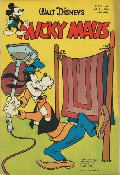Micky Maus 1956/ 7 (Z1-), Ehapa