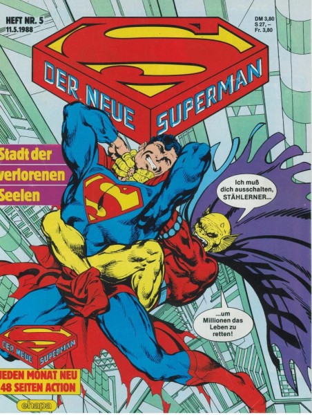 Der neue Superman 1988 5 (Z1), Ehapa