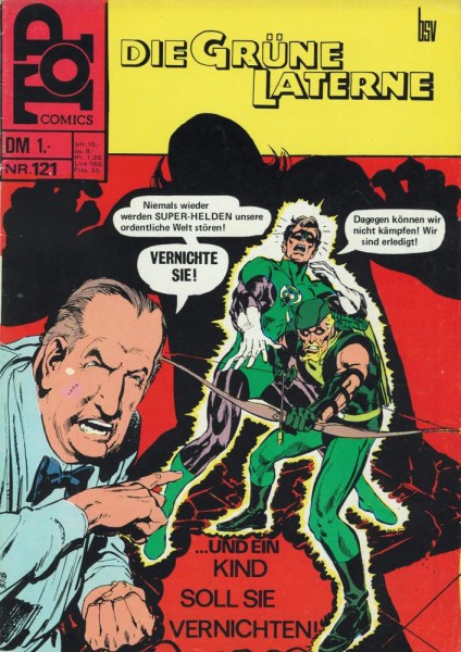Top Comics - Die Grüne Laterne 121 (Z1), bsv