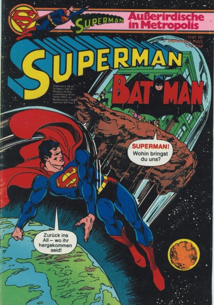 Superman 1980/ 18 (Z1-2, Sm), Ehapa