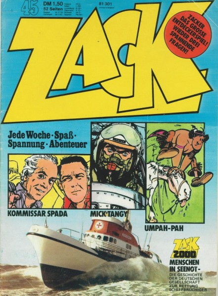 Zack 1973/45 (Z1-2), Koralle
