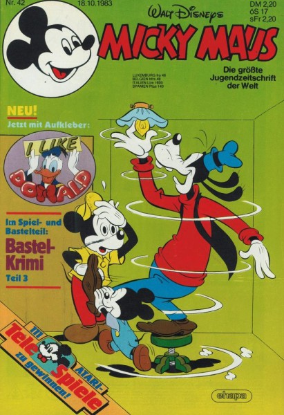 Micky Maus 1983/ 42 (Z1), Ehapa