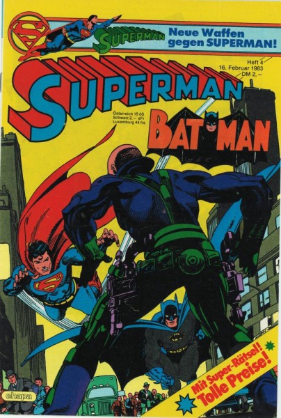 Superman 1983/ 4 (Z1), Ehapa