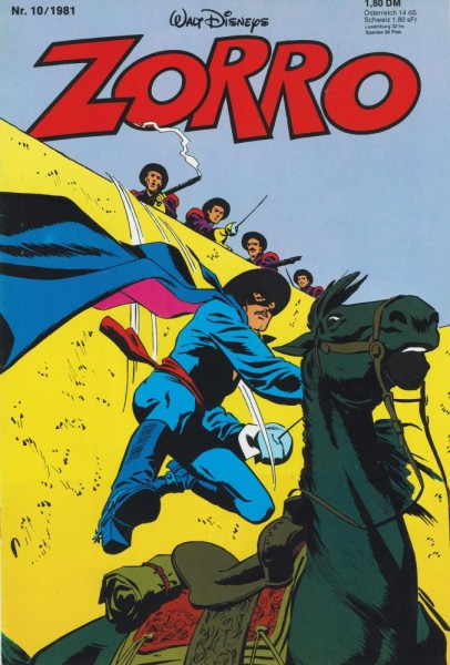 Zorro 1981/ 10 (Z1-), Ehapa