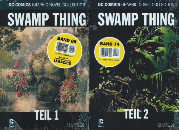 DC Comic Graphic Novel Collection 68 +74 - Swamp Thing Teil 1+2 (Z0), Eaglemoss