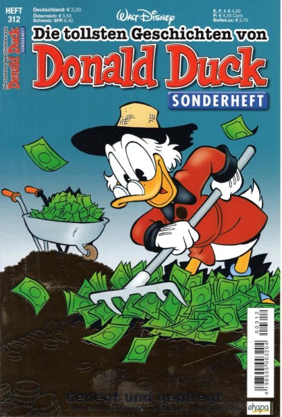 Die tollsten Geschichten von Donald Duck Sonderheft 312 (Z0), Ehapa