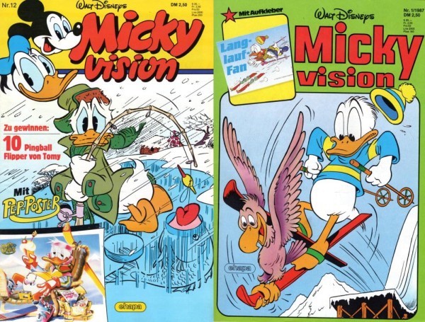 Mickyvision 2. Serie 1987 / 1-12 (Z1), Ehapa