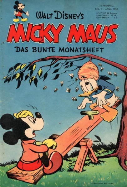 Micky Maus 1952/ 4 (Z1-), Ehapa