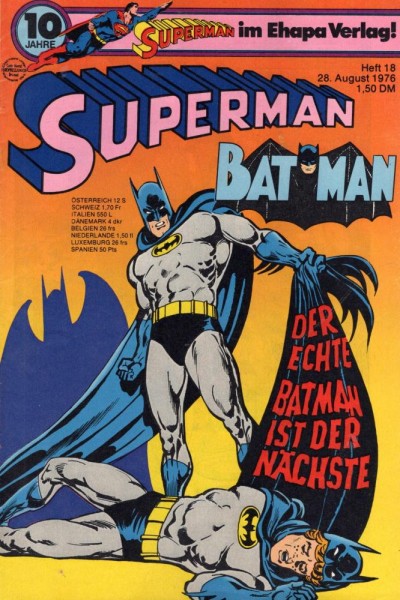 Superman 1976/ 18 (Z1), Ehapa