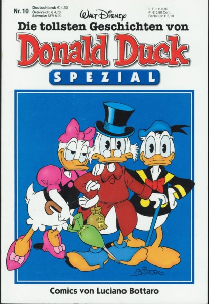 Die tollsten Geschichten von Donald Duck Spezial 10 (Z1), Ehapa