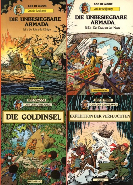 Cori, der Schiffsjunge Band 1-4 (Z1), Feest