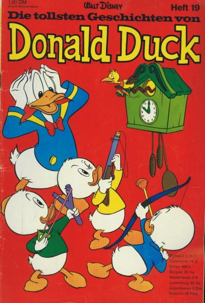 Die tollsten Geschichten von Donald Duck 19/1969 (Z1-2/2), Ehapa