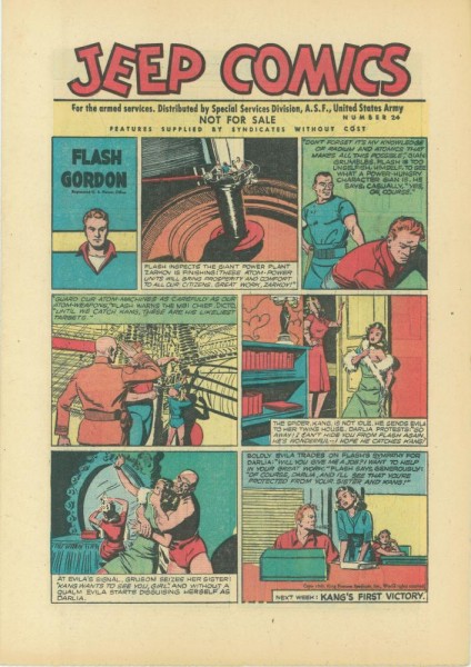 Jeep Comics 24 (Z1), A.S.F. United States Army