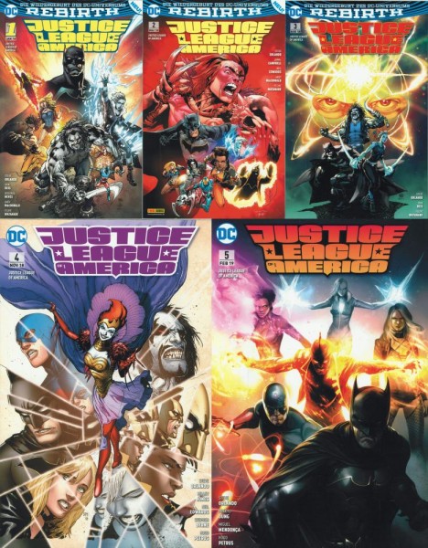 Justice League of America Rebirth 1-5 (Z1), Panini