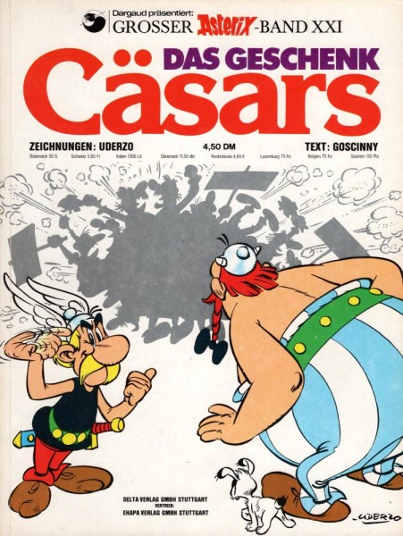 Asterix 21 (Z1, 1. Auflage), Ehapa