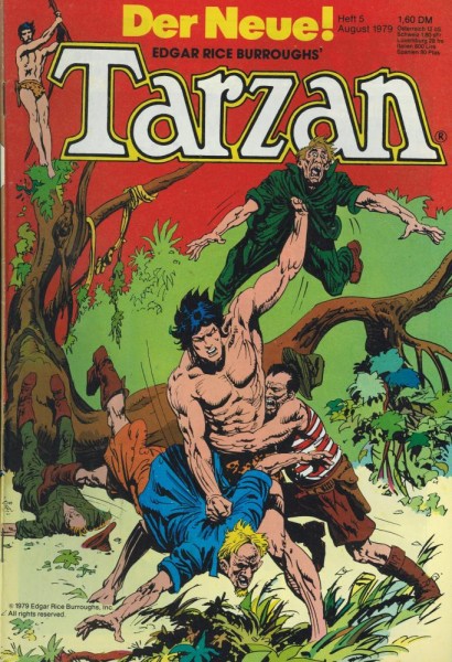 Tarzan, Der Neue 1979/ 5 (Z1-2), Ehapa