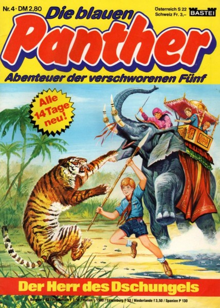 Die blauen Panther 4 (Z1), Bastei
