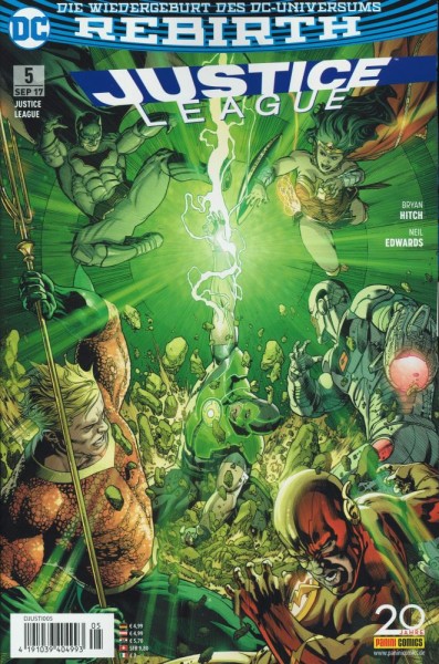 Justice League Rebirth 5, Panini