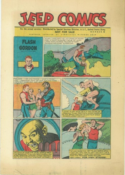 Jeep Comics 6 (Z1-2/2), A.S.F. United States Army