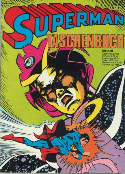 Superman Taschenbuch 11 (Z1, 1. Aufl.), Ehapa