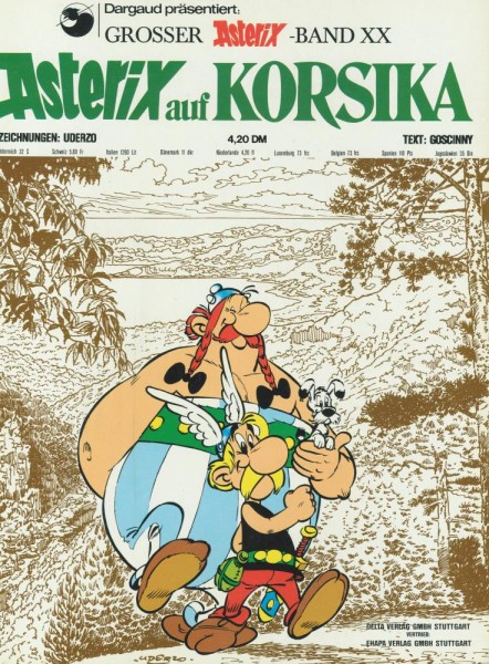 Asterix 20 (Z1, 1. Auflage), Ehapa